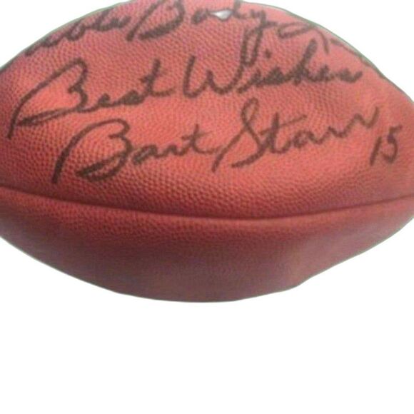 NFL Other - Green Bay Packers . Bart Starr Autographed NFL Football